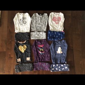 Pajama bundle - Girls 4T - Excellent condition
